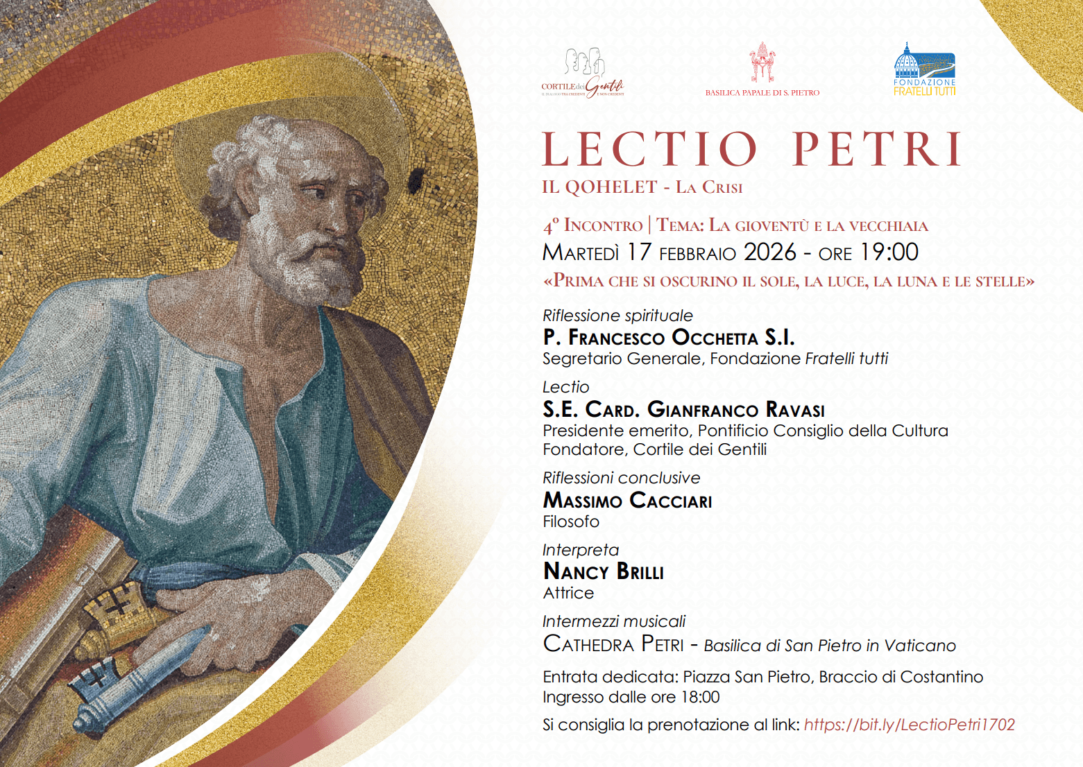 Lectio Petri IV incontro